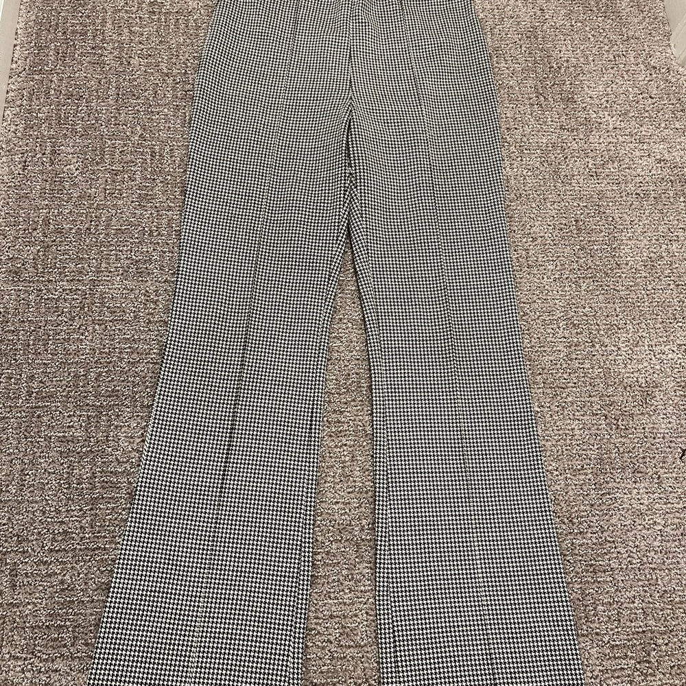 Black and White Checkered Pants